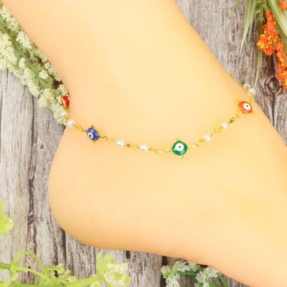 "Dainty Anklet for Women – Elegant Everyday Jewelry & Perfect Gift | MLCRC1748 - Picture 4 of 10